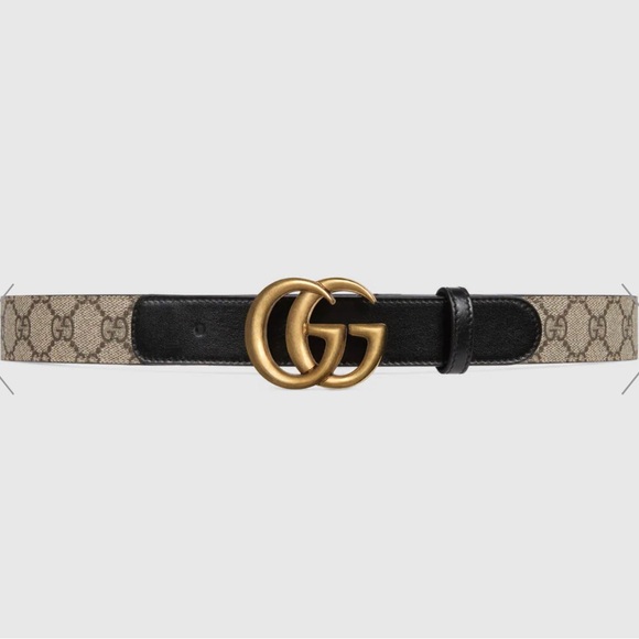 Gucci GG belt with Double G buckle size 90 - Picture 1 of 10